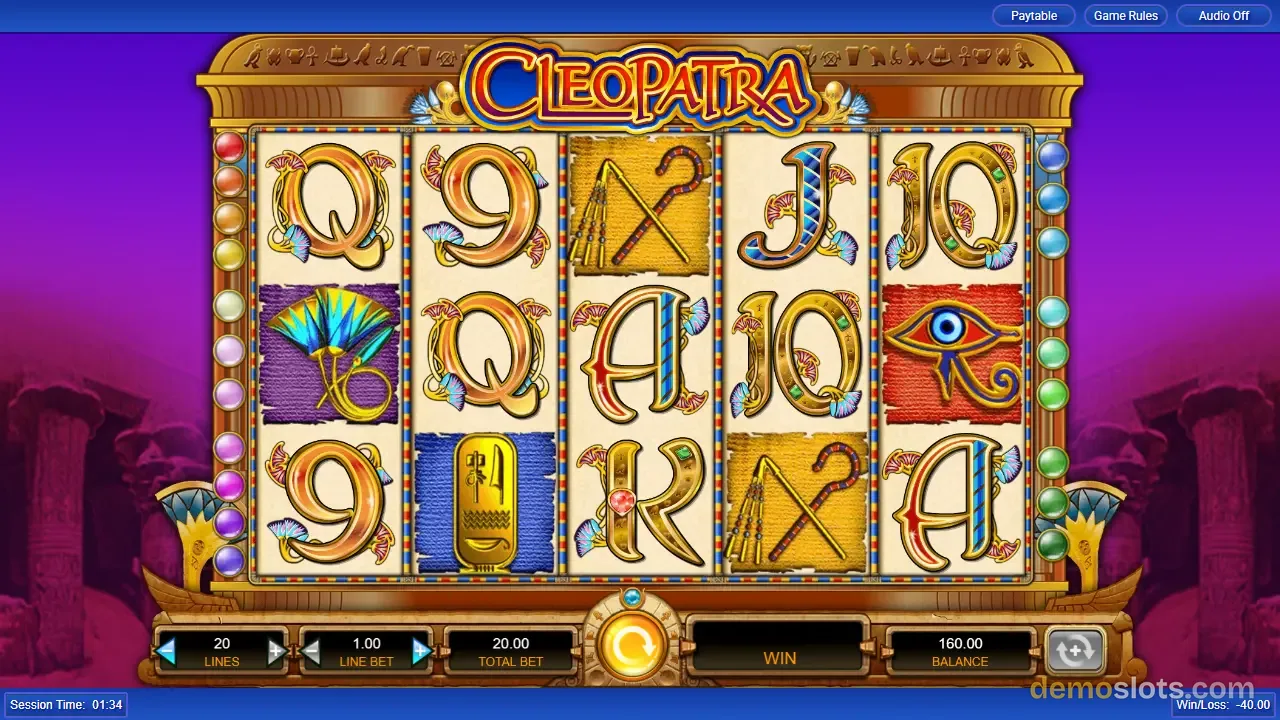 Cleopatra slot by IGT