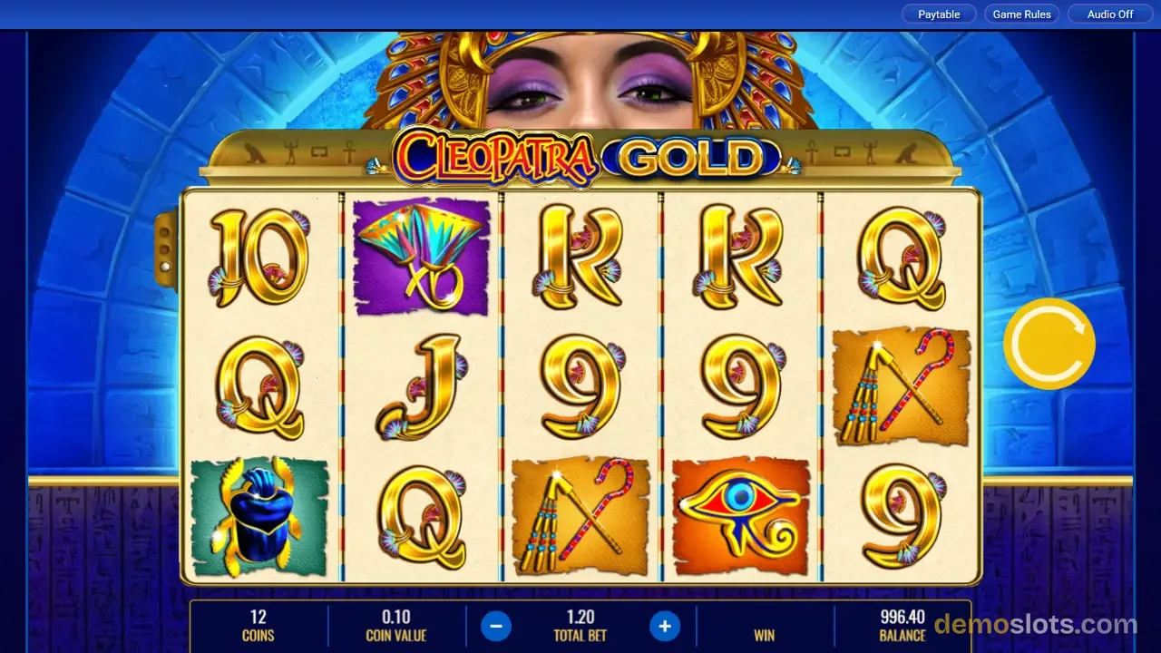 Cleopatra Gold slot by IGT