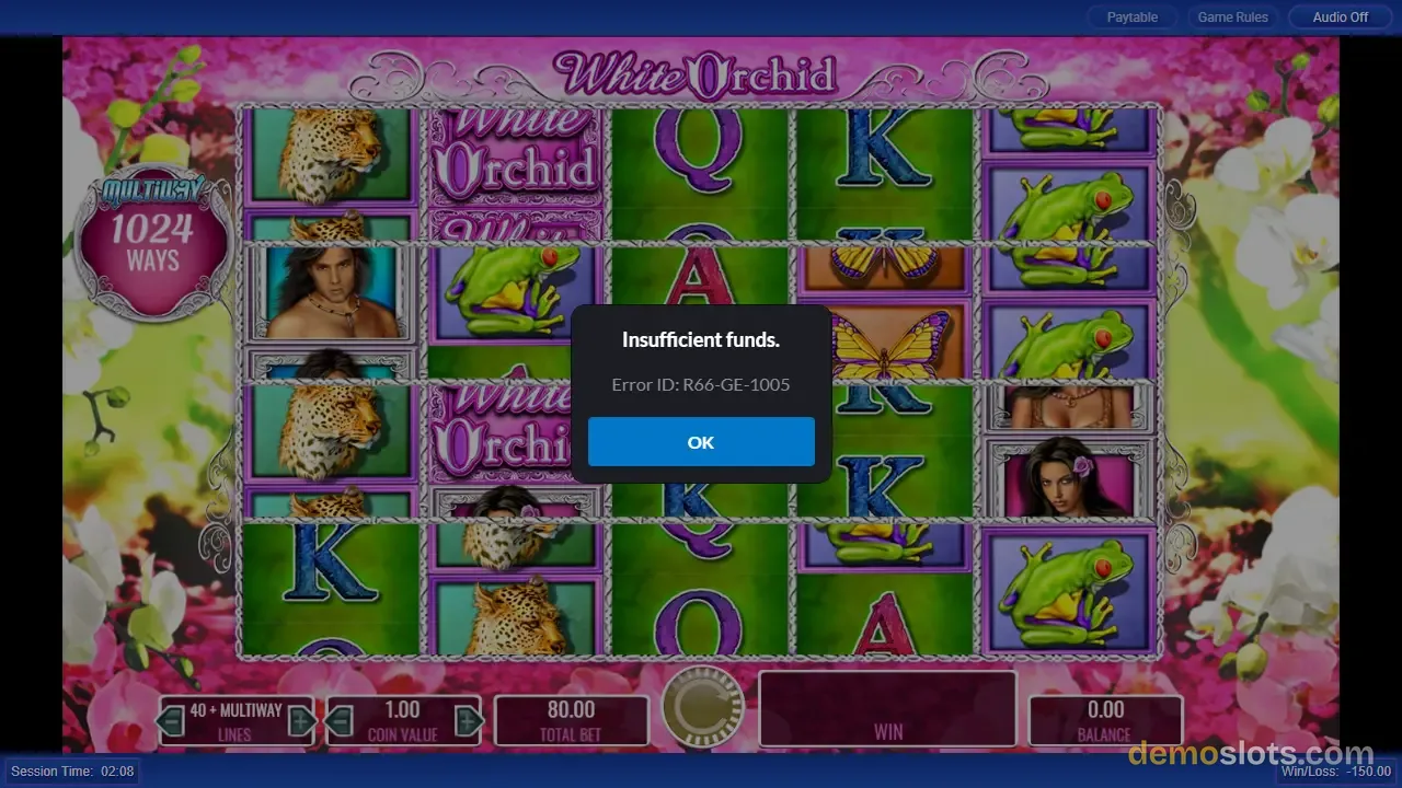 White Orchid slot by IGT