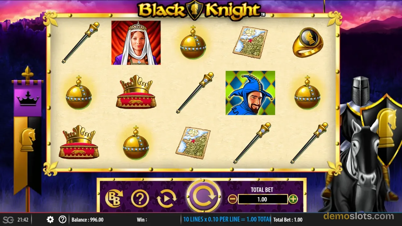 Black Knight slot by Light & Wonder