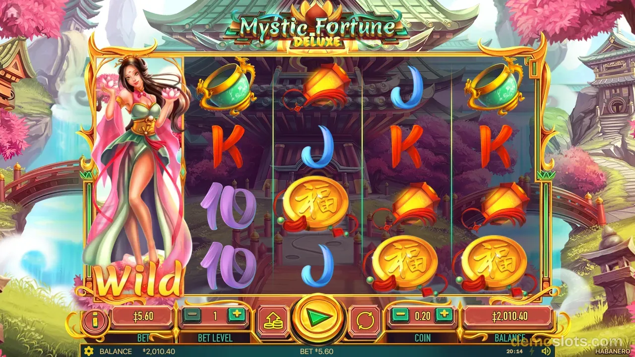 Mystic Fortune Deluxe slot by Habanero