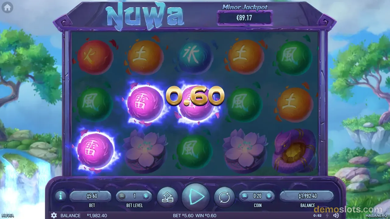 Nuwa slot by Habanero