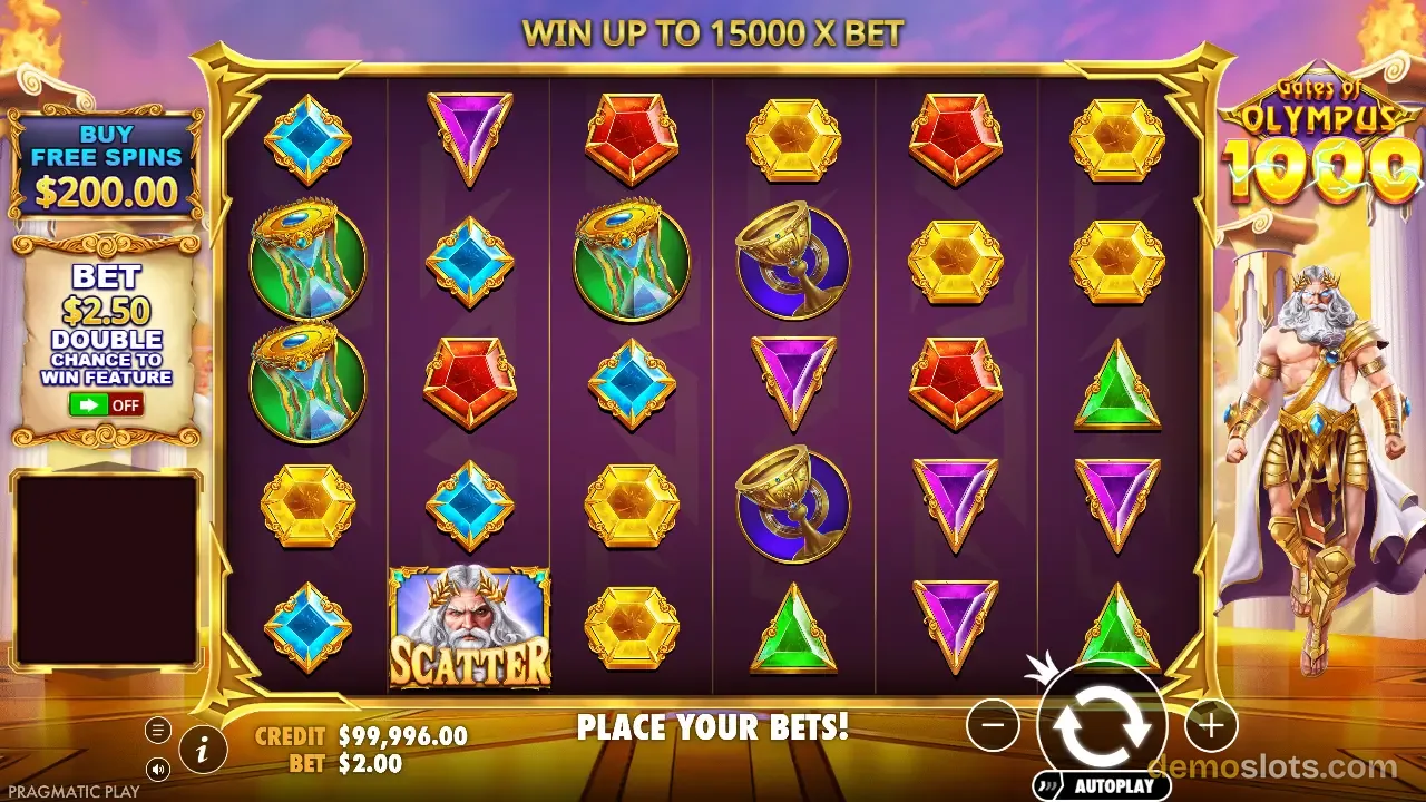 Gates of Olympus 1000 slot by Pragmatic Play