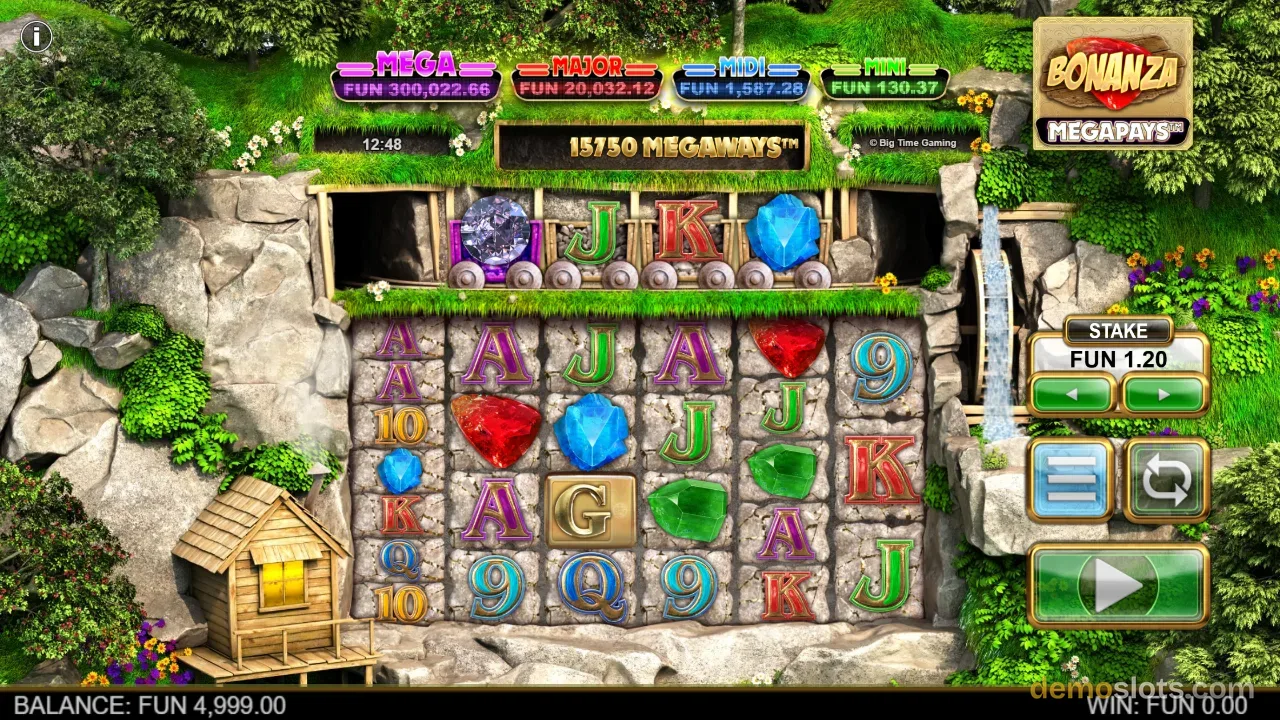 Bonanza Megapays slot by Big Time Gaming