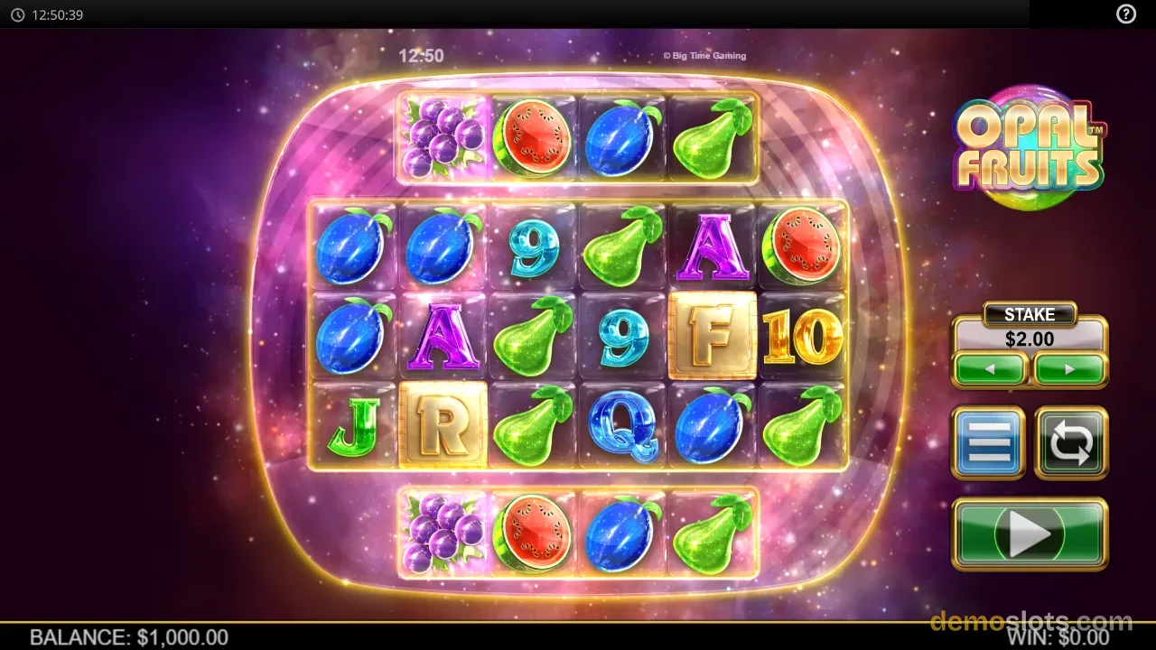 Opal Fruits slot by Big Time Gaming