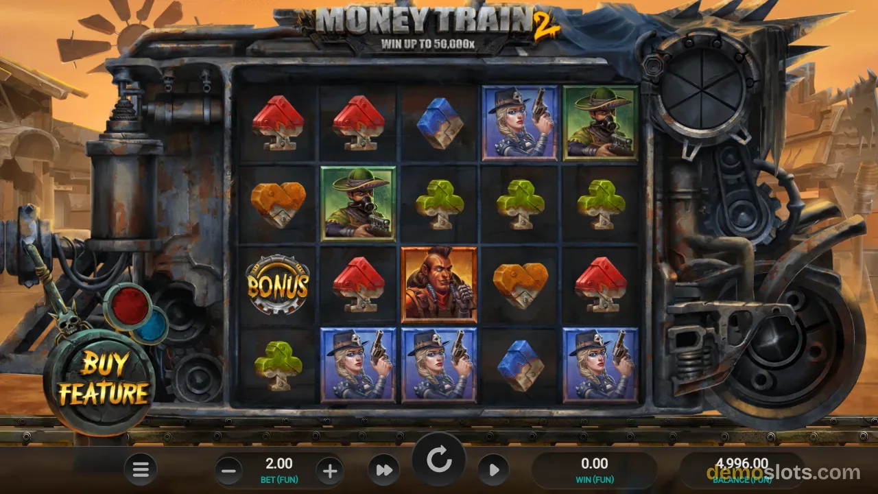 Money Train 2 slot by Relax Gaming