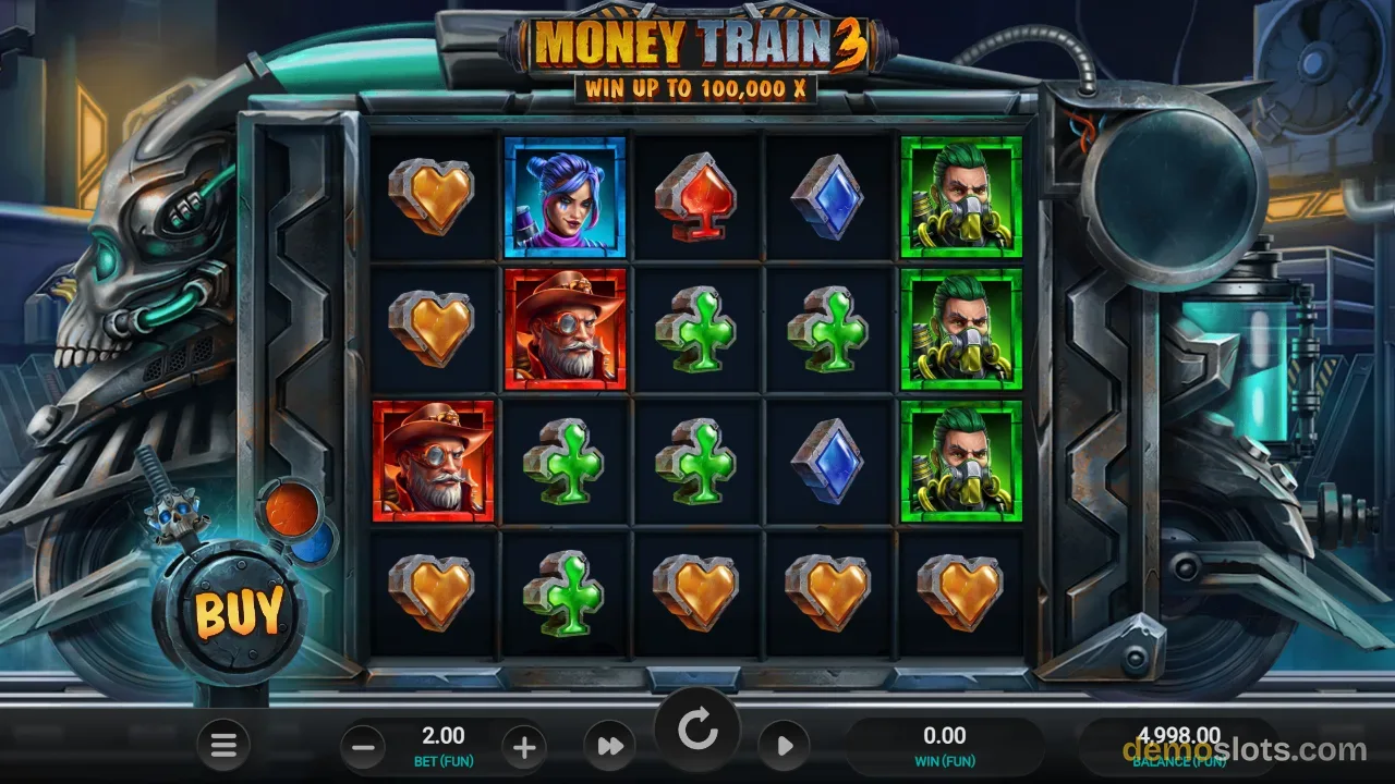 Money Train 3 slot by Relax Gaming