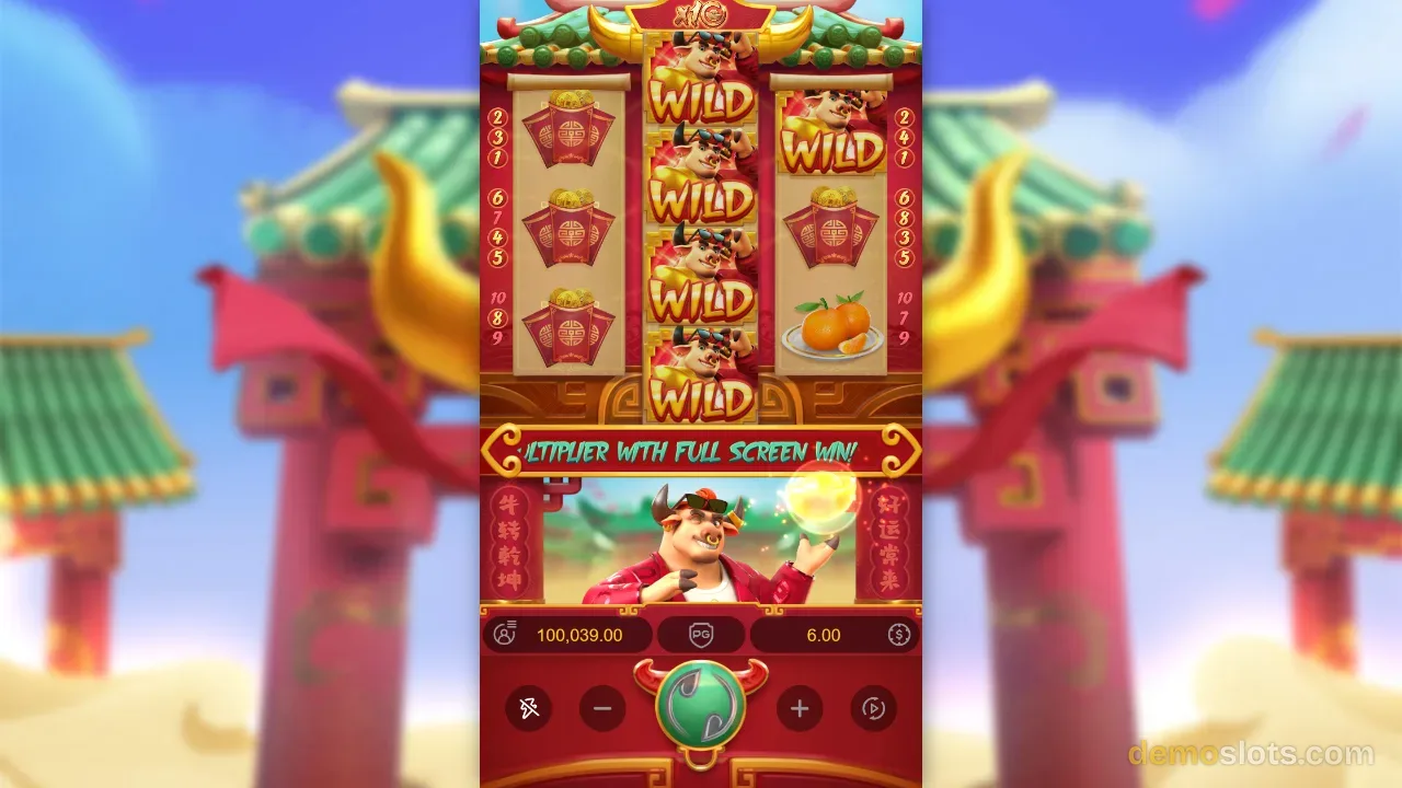 Fortune Ox slot by Pocket Games Soft