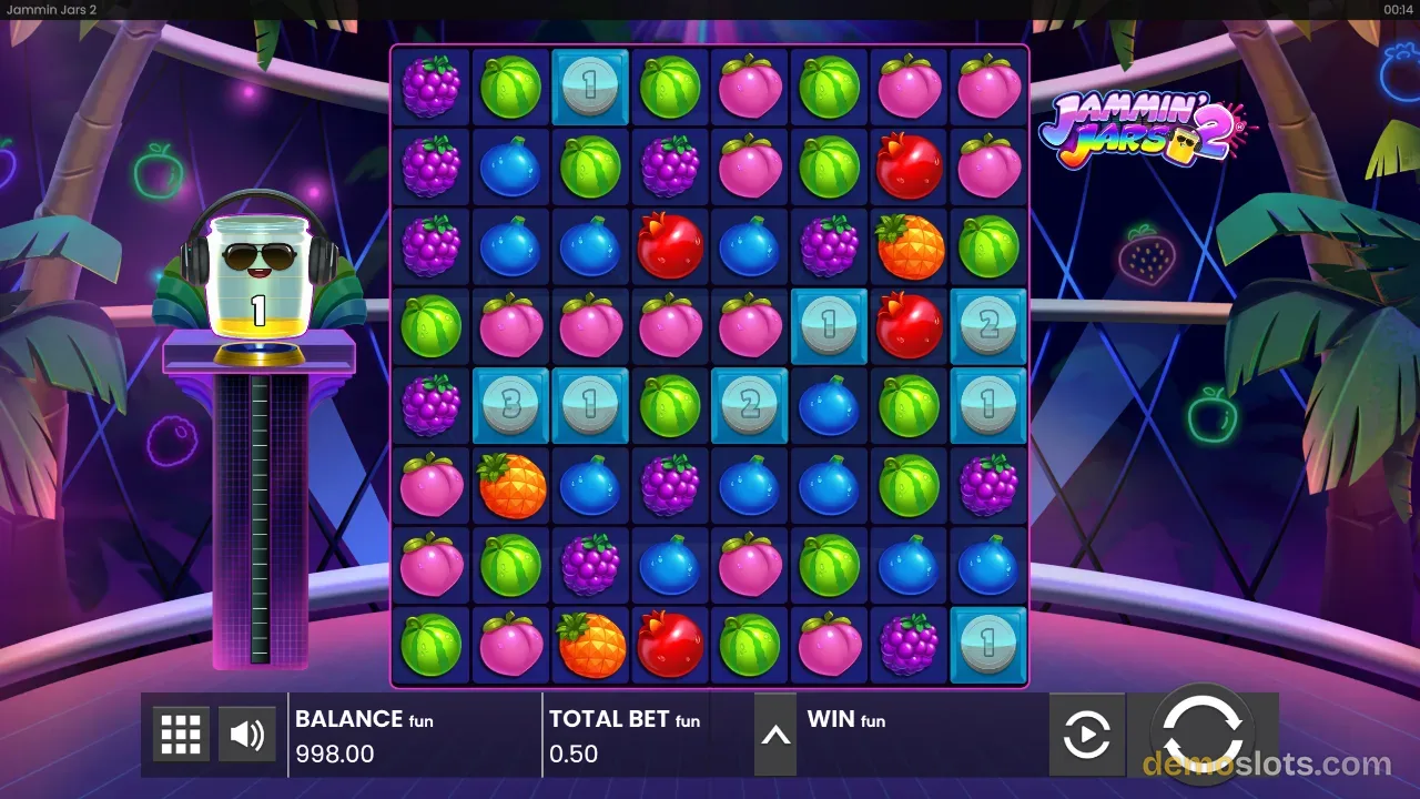 Jammin' Jars 2 slot by Push Gaming
