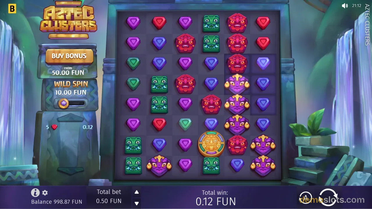 Aztec Clusters slot by BGaming
