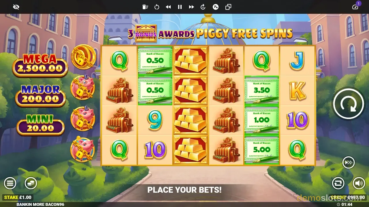 Bankin' More Bacon slot by Blueprint Gaming