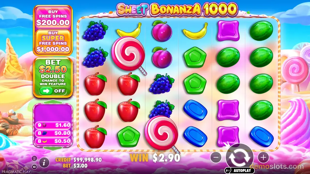 Sweet Bonanza 1000 slot by Pragmatic Play