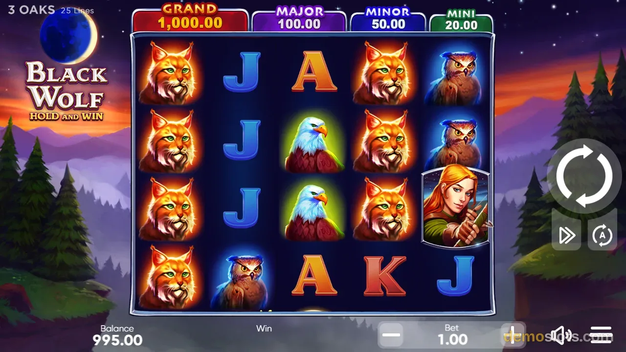 Black Wolf slot by Booongo