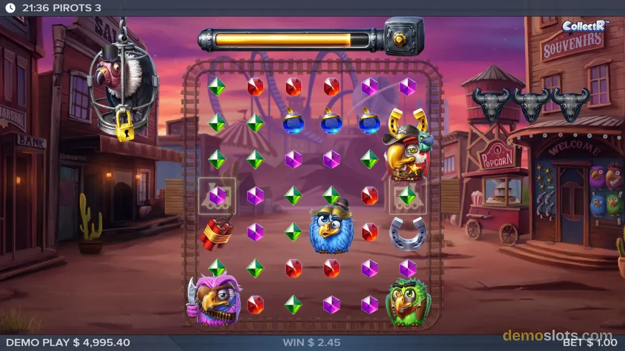 Pirots 3 slot by Elk Studios