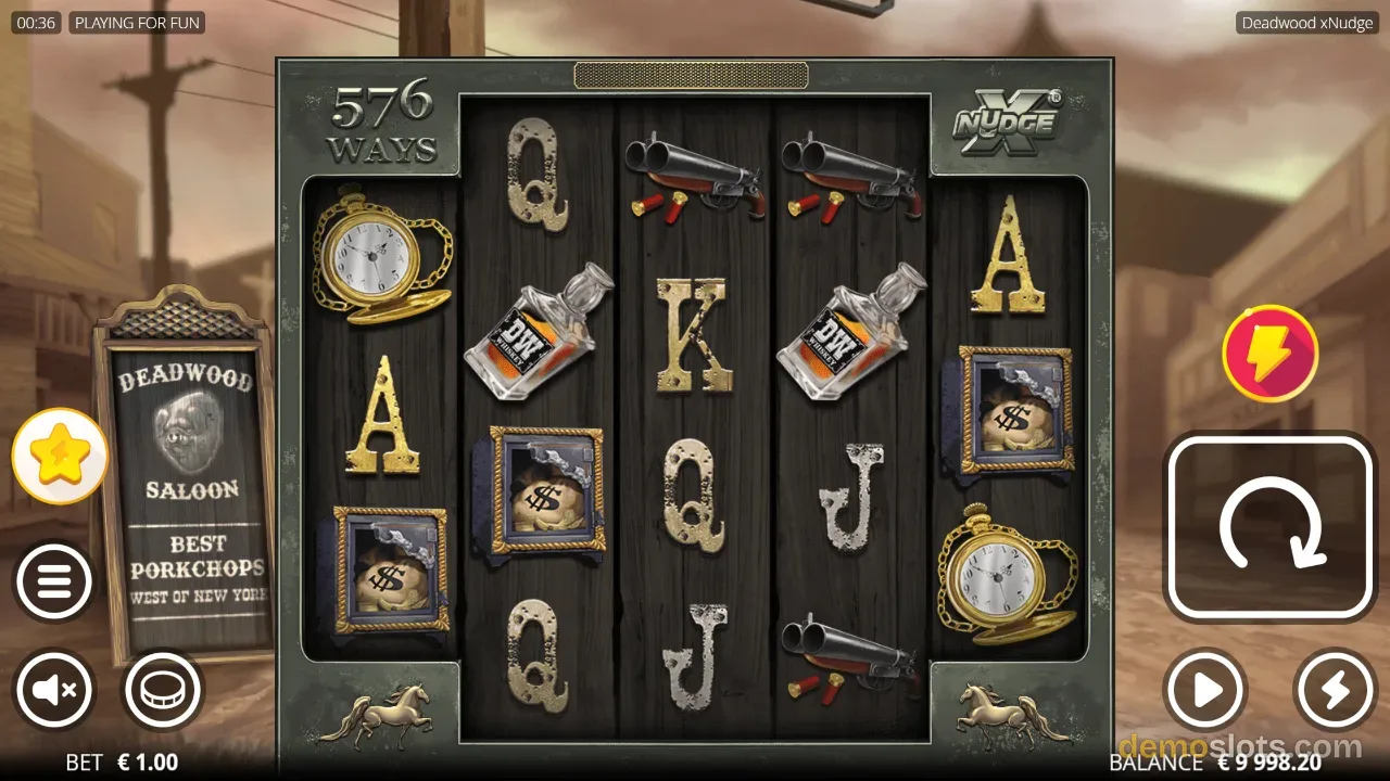 Deadwood slot by Nolimit City