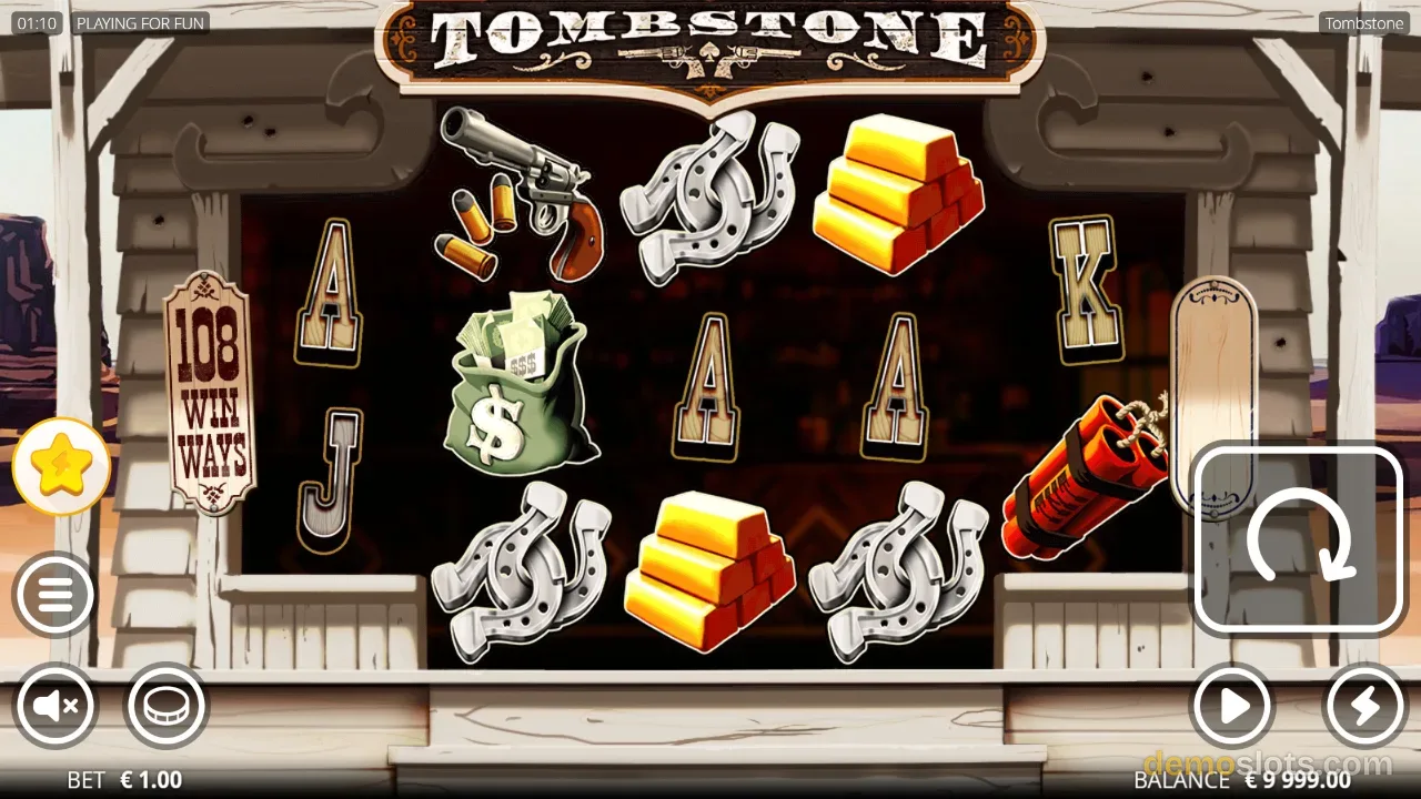 Tombstone slot by Nolimit City