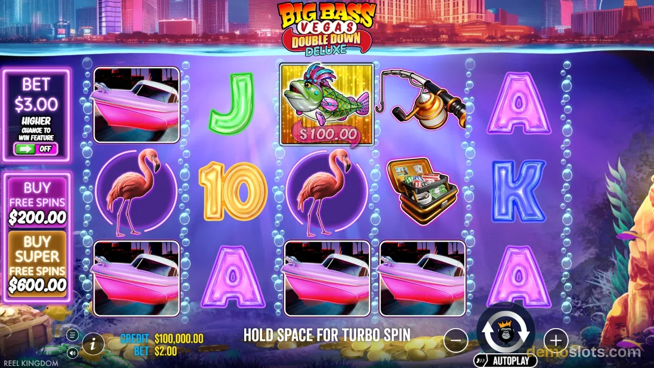Big Bass Vegas Double Down Deluxe