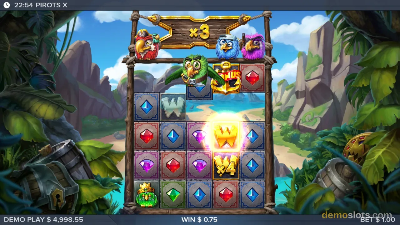 Pirots X slot by Elk Studios