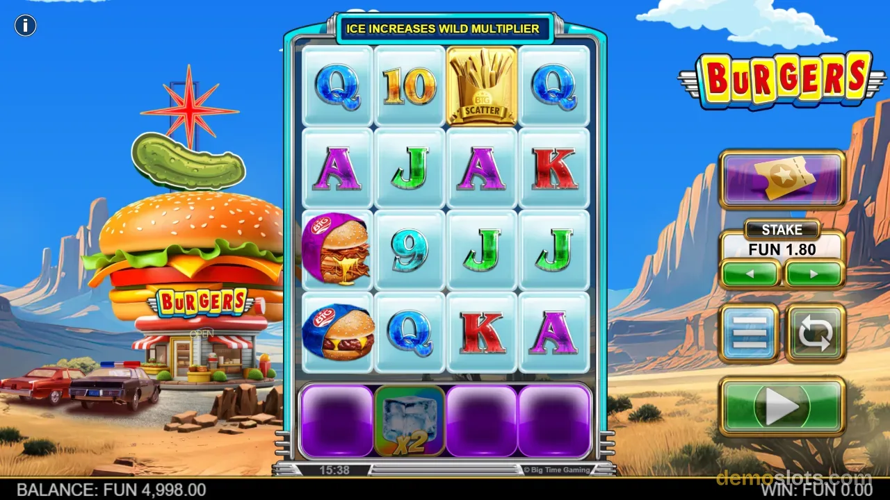 Burgers slot by Big Time Gaming