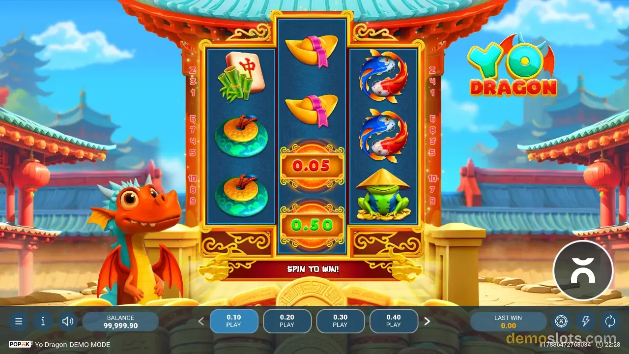 YoDragon slot by PopOK Gaming