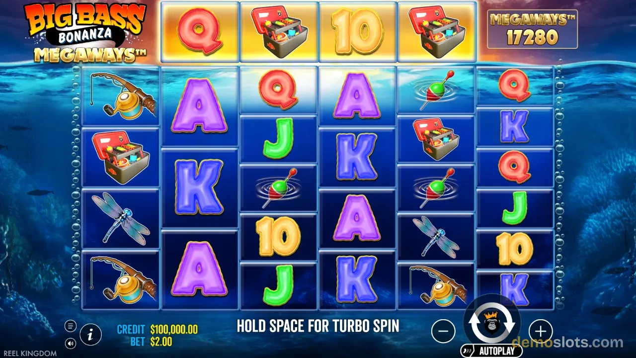 Big Bass Bonanza Megaways slot by Pragmatic Play