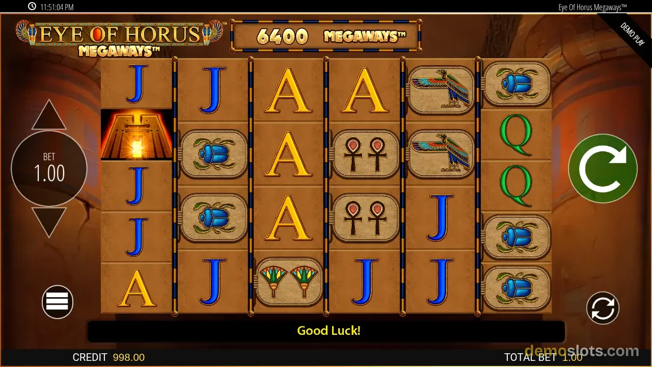 Eye of Horus Megaways slot by Reel Time Gaming