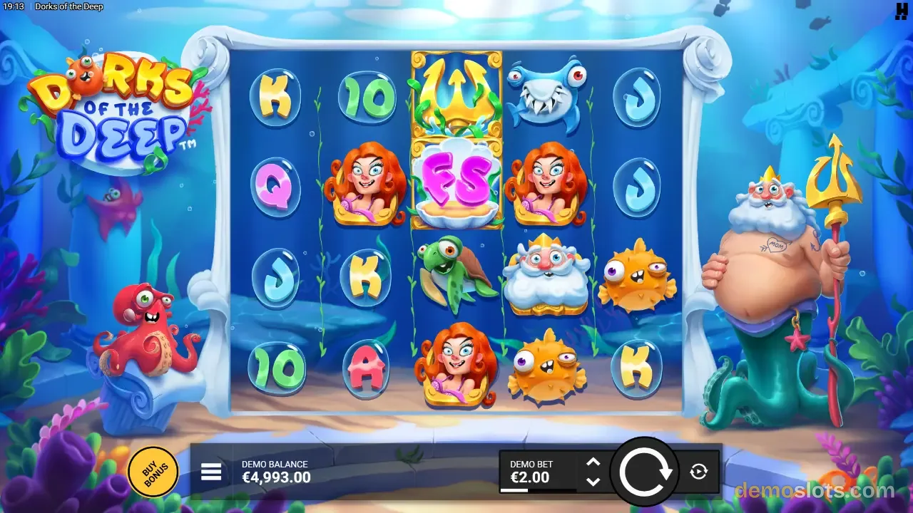 Dorks of the Deep slot by Hacksaw Gaming