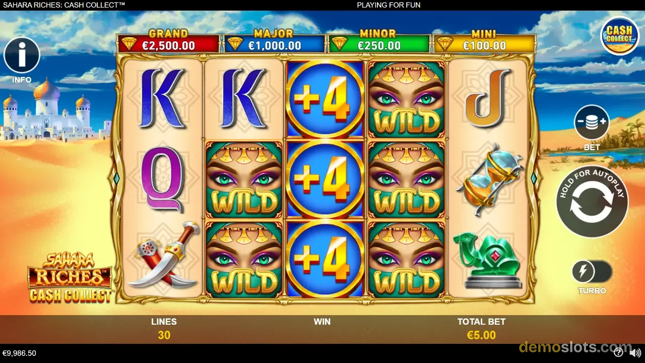 Cash Collect Scratch Card slot by Playtech