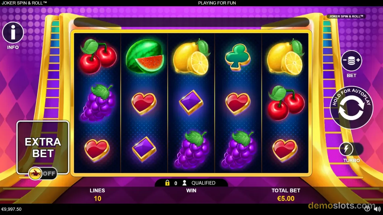 Joker Spin & Roll slot by Playtech