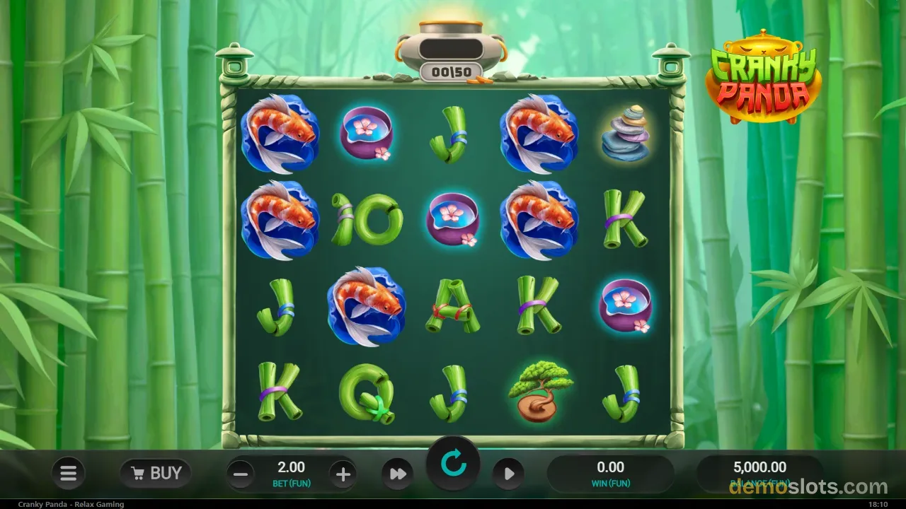 Cranky Panda slot by Relax Gaming