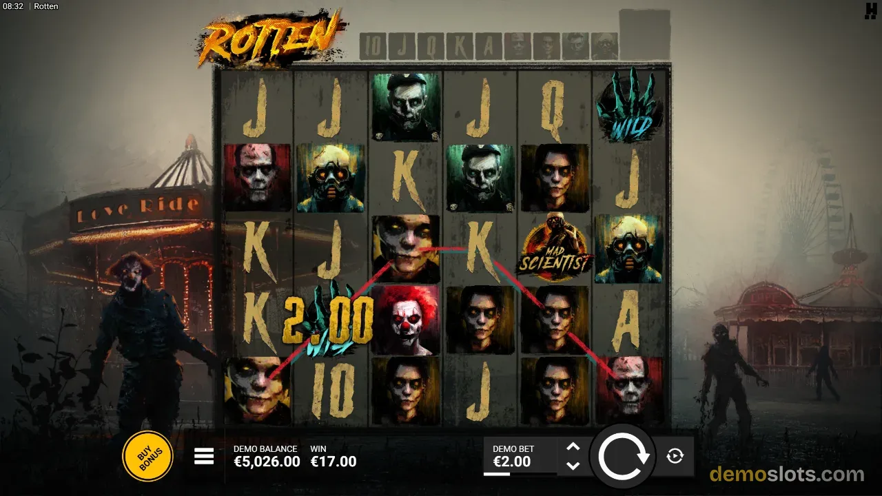 Rotten slot by Hacksaw Gaming