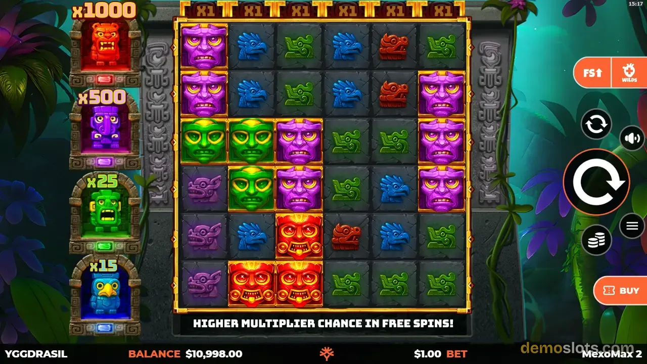 MexoMax 2 WildEnergy MultiMax slot by Yggdrasil Gaming