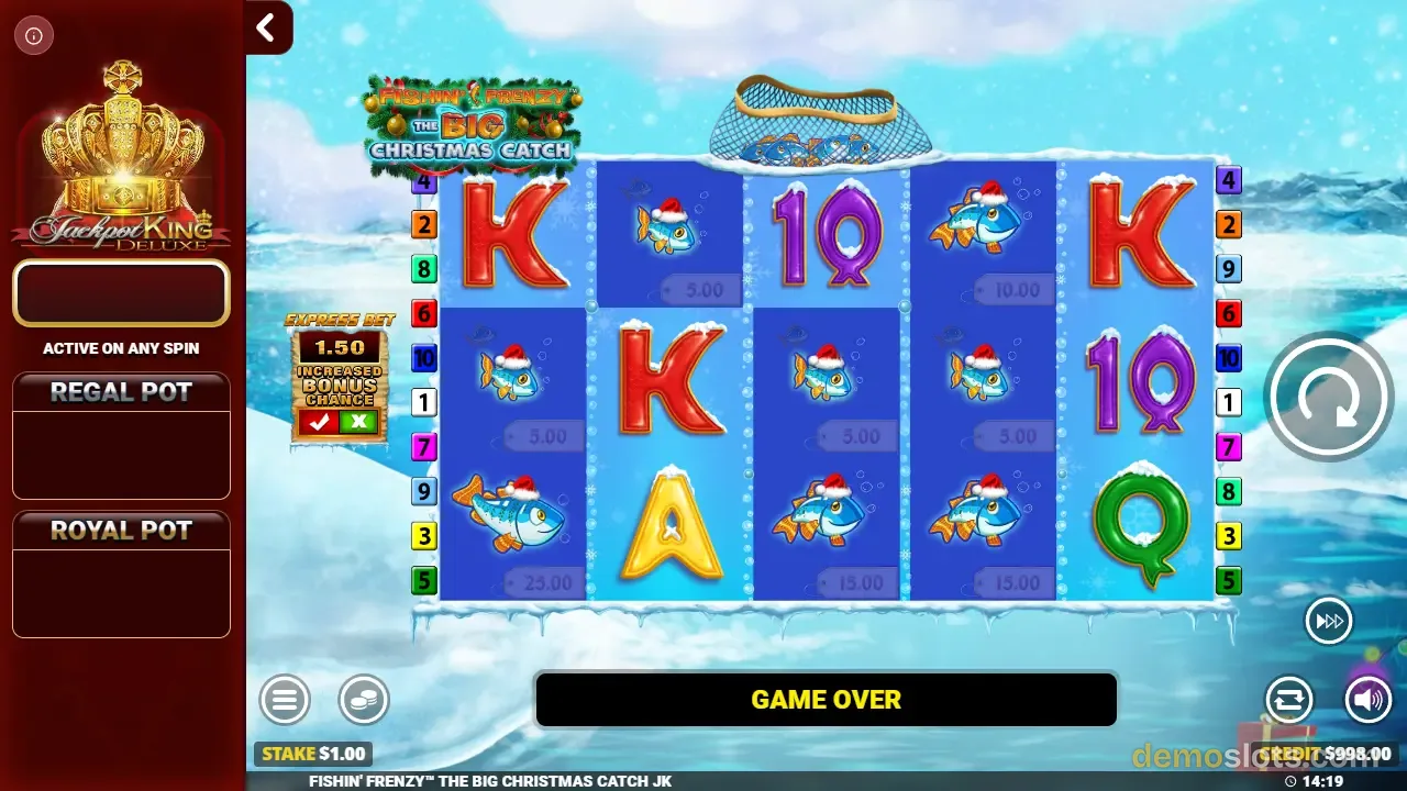 Fishin' Frenzy The Big Christmas Catch slot by Blueprint Gaming