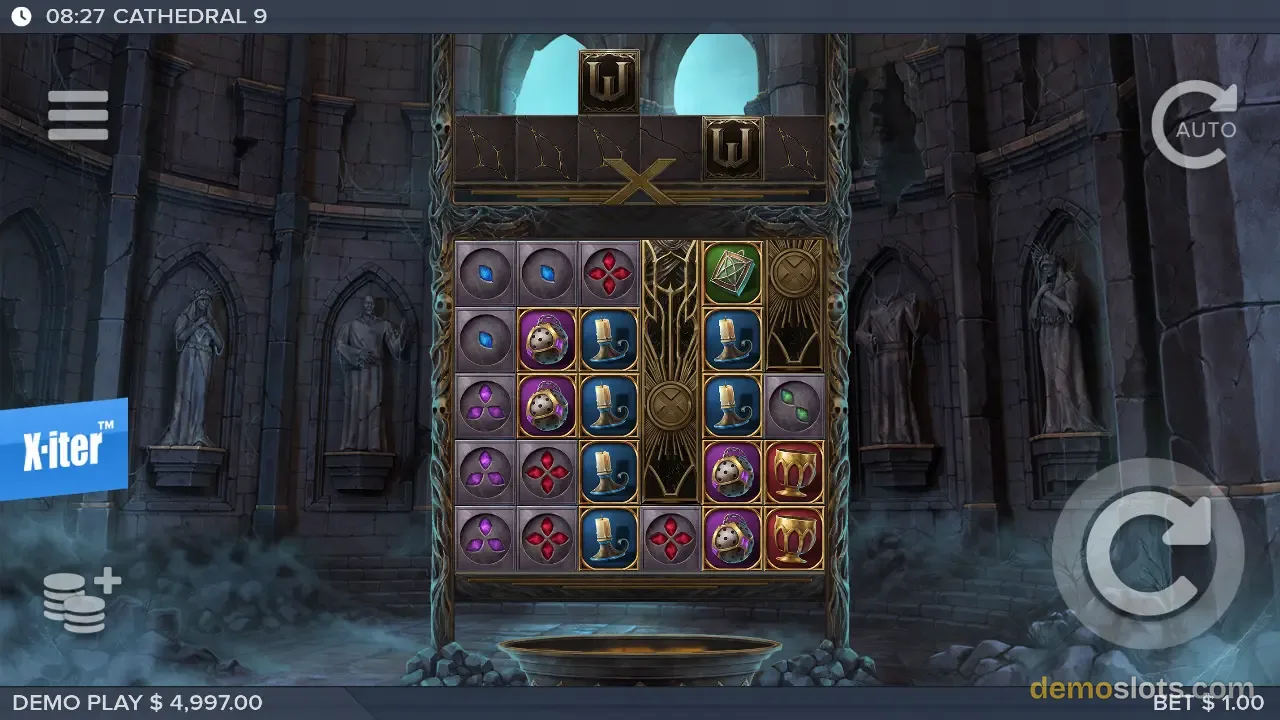 Cathedral 9 slot by Elk Studios