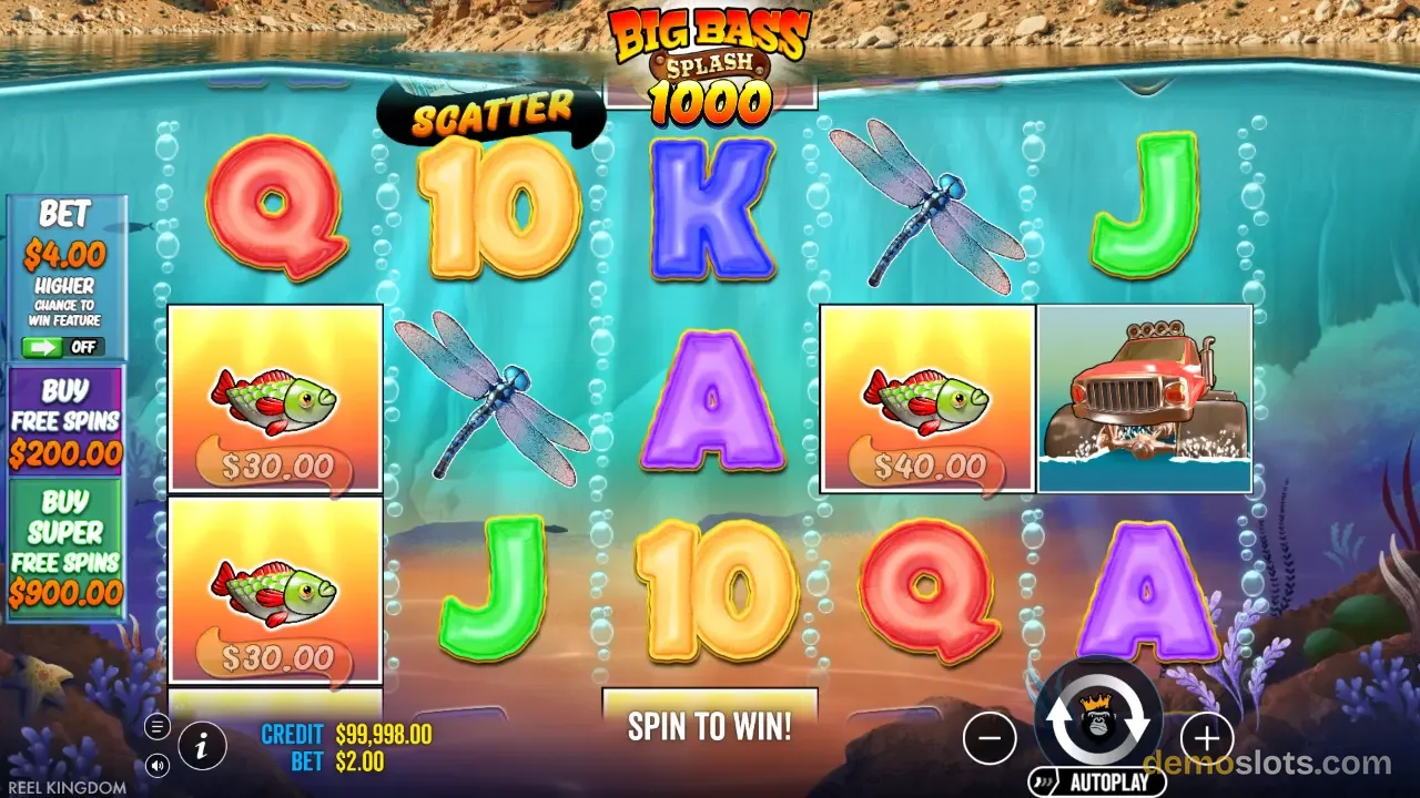 Big Bass Splash 1000 slot by Pragmatic Play