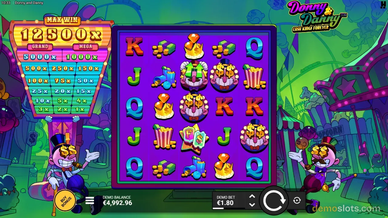 Donny & Danny slot by Hacksaw Gaming