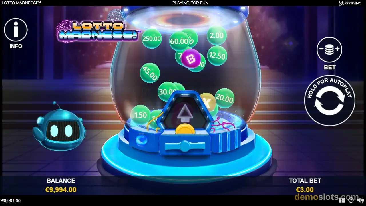 Lotto Madness! slot by Playtech