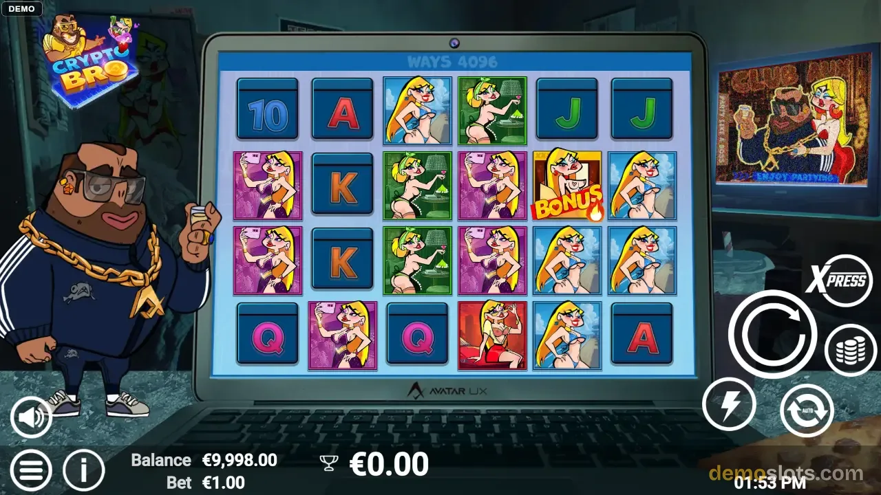 Crypto Bro slot by AvatarUX
