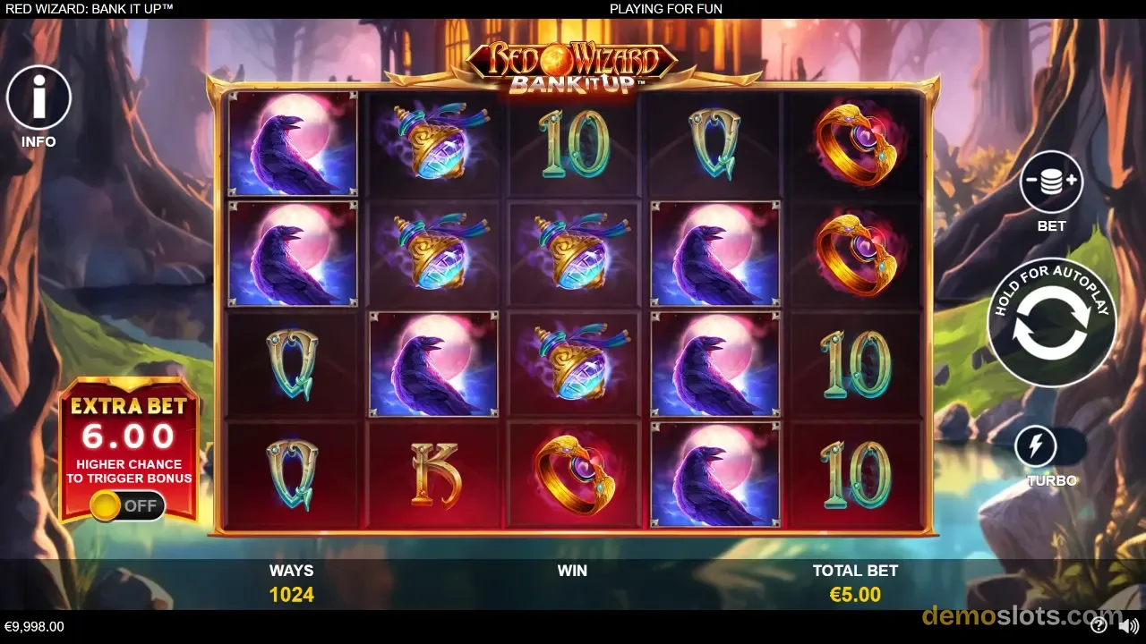Red Wizard: Bank It Up slot by Playtech