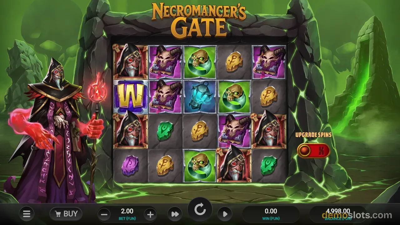Necromancer's Gate slot by Relax Gaming