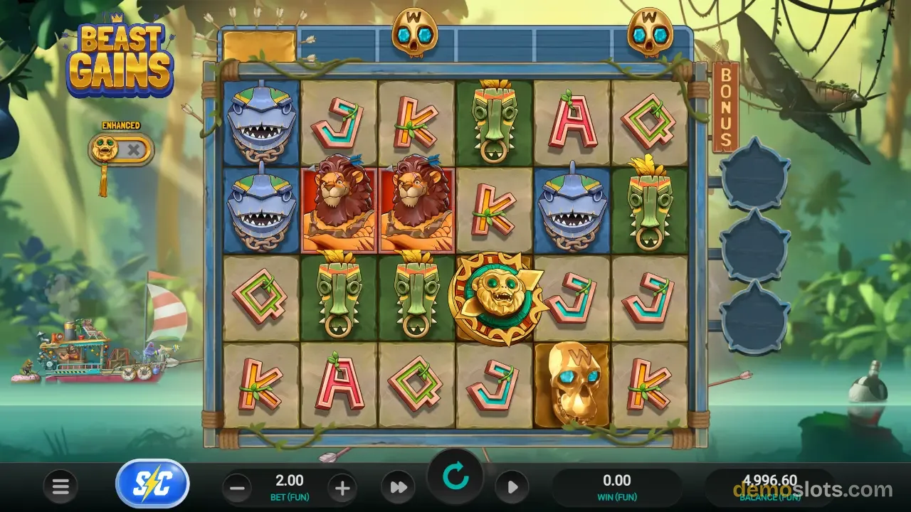 Beast Gains slot by Relax Gaming