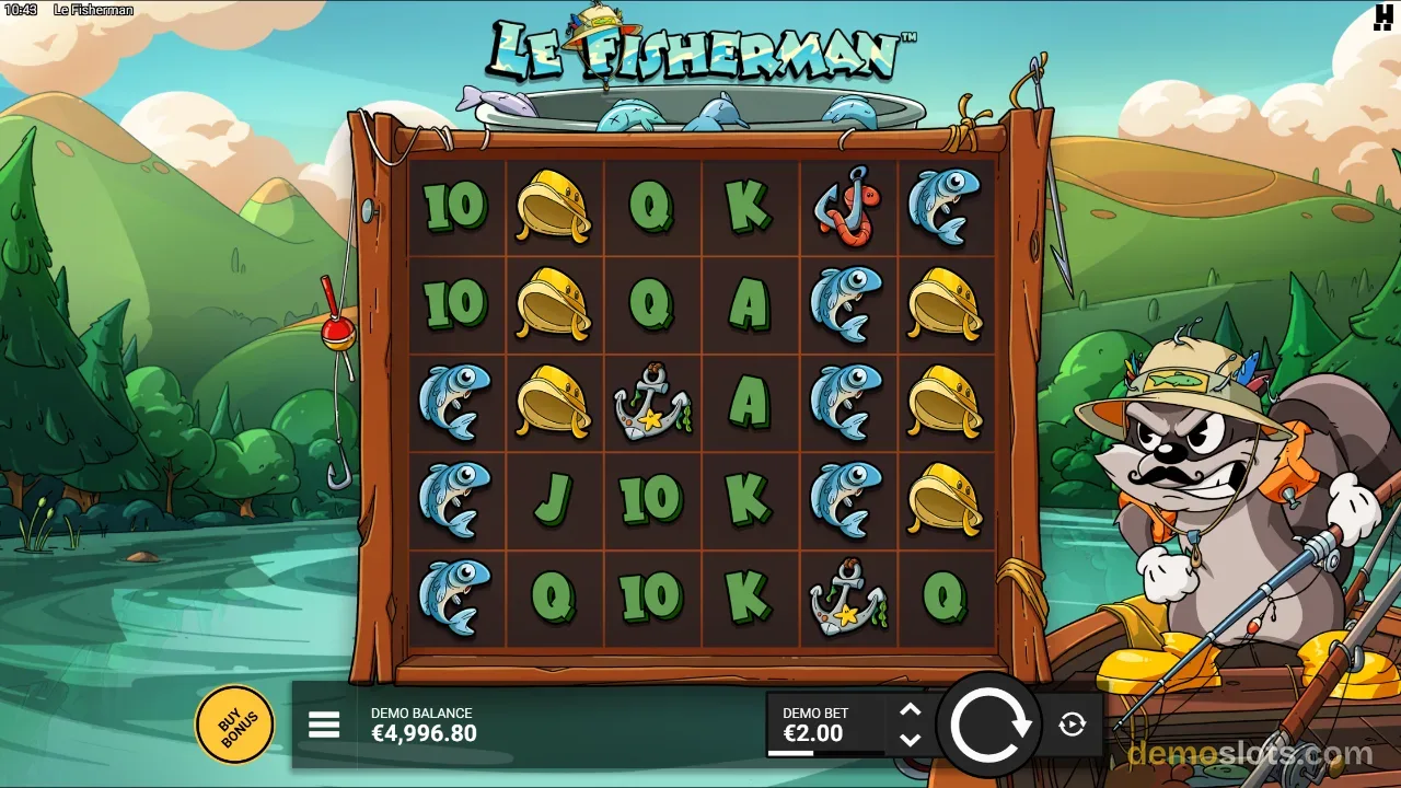 Le Fisherman slot by Hacksaw Gaming
