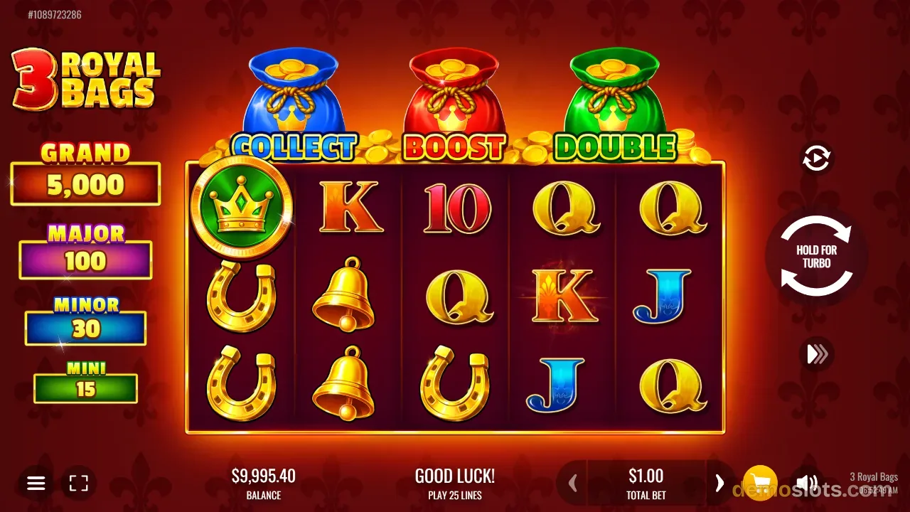 3 Royal Bags