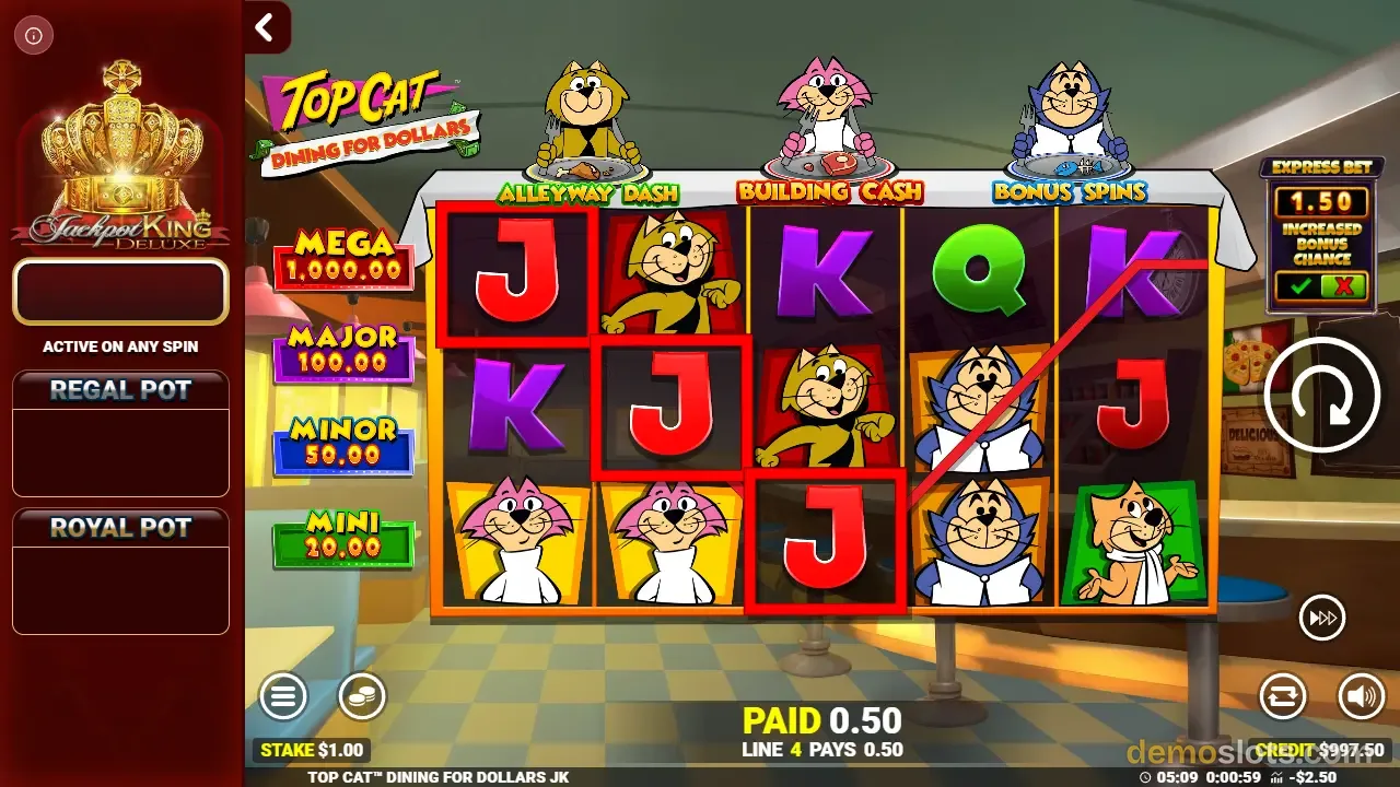 Top Cat Dining For Dollars