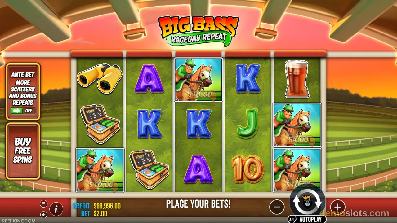 Big Bass Raceday Repeat slot by Pragmatic Play