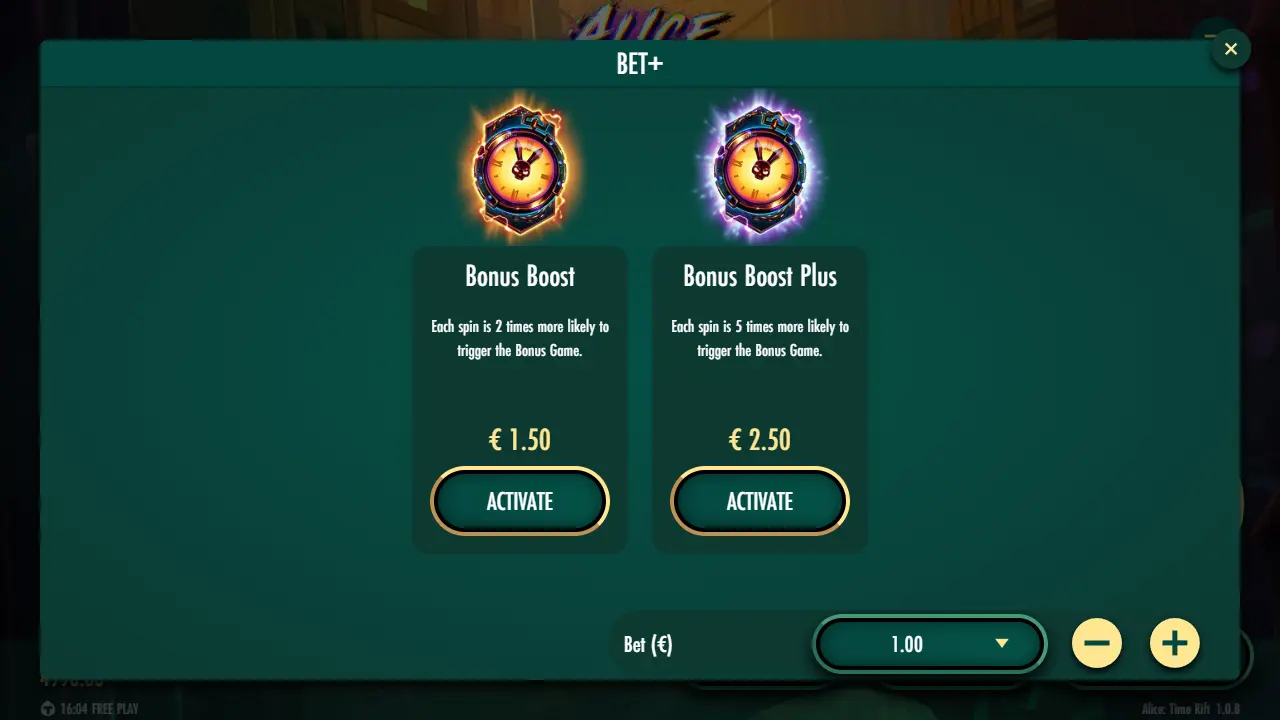 Alice: Time Rift slot by Thunderkick