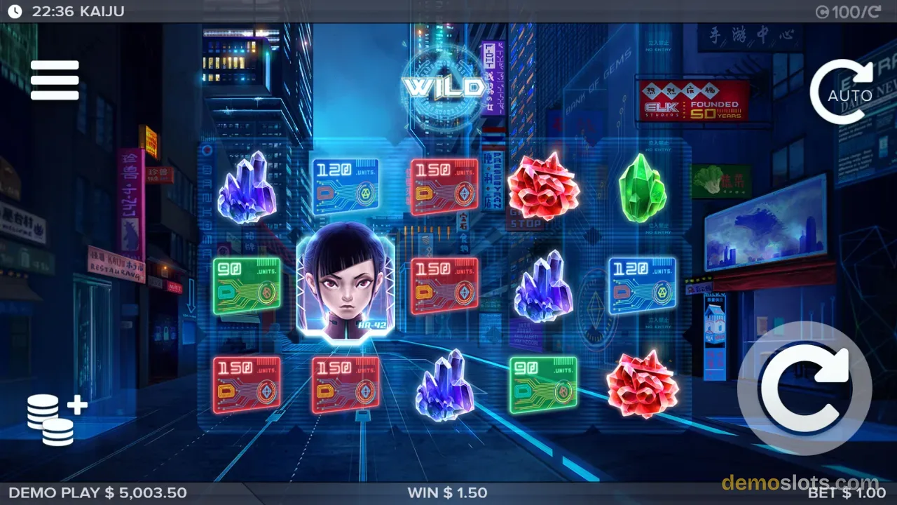 Kaiju slot by Elk Studios