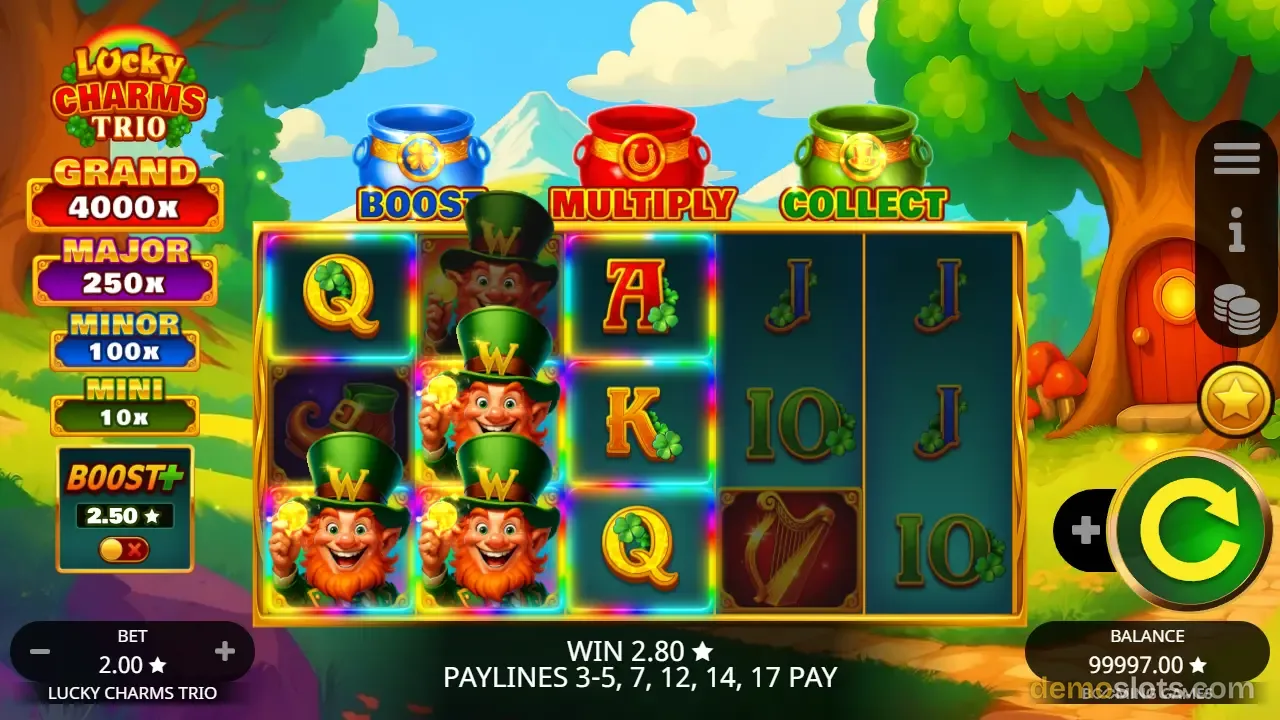 Lucky Charms Trio slot by Booming Games