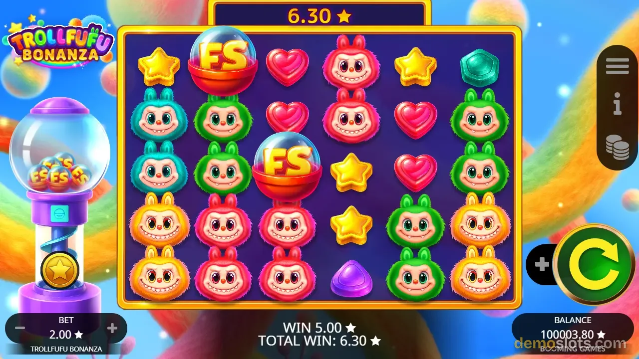 Trollfufu Bonanza slot by Booming Games
