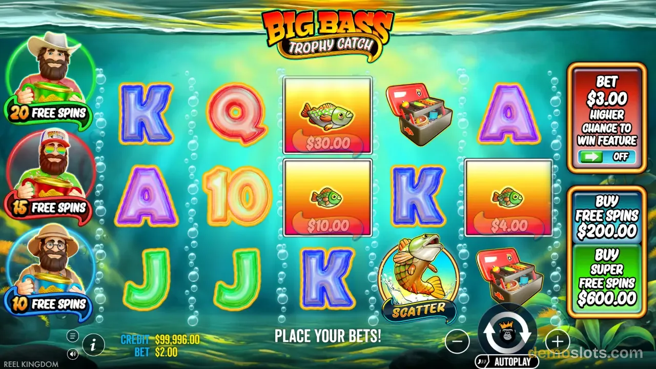Big Bass Trophy Catch slot by Pragmatic Play
